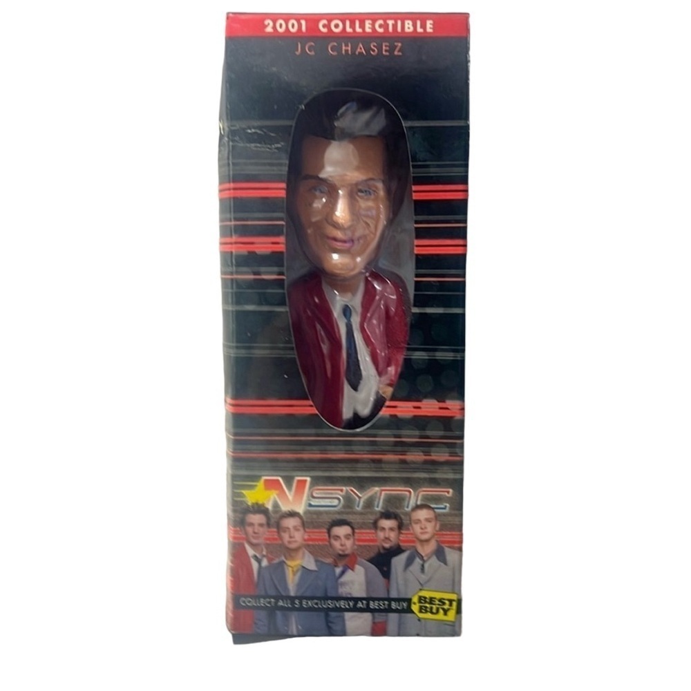 Best Buy 2001  N Sync JC Chasez collectible bobblehead